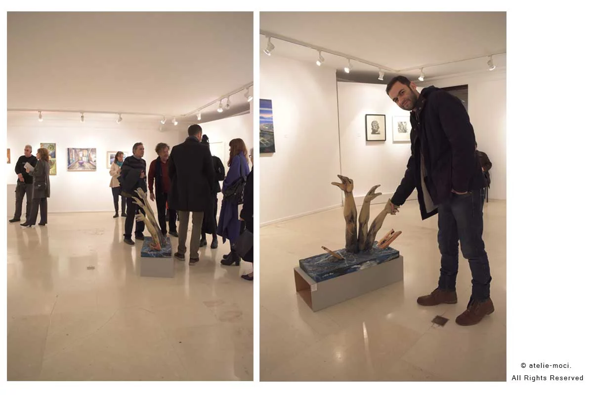 INSTALLATION ΜΠΡΟΥΝΤΖΙΝΟ ΓΛΥΠΤΟ - Ατελιέ Μότση